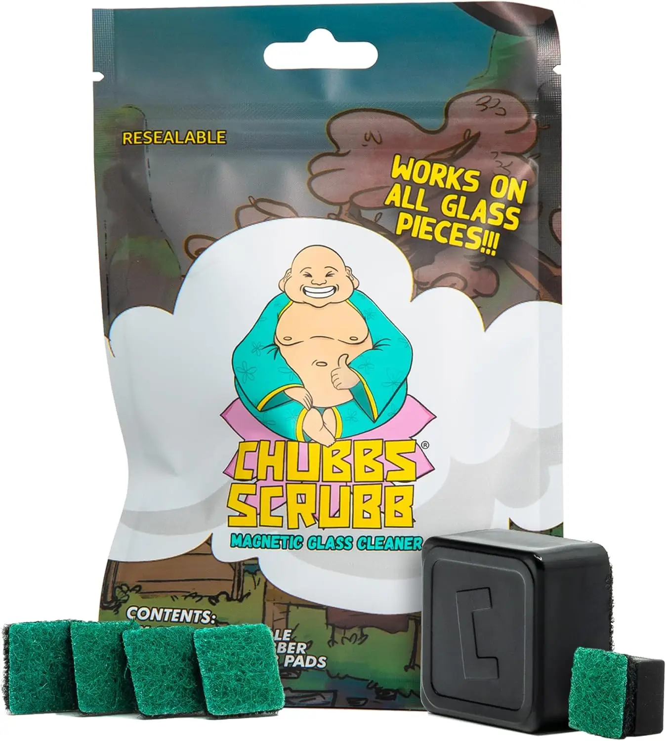 Chubbs Scrubb Magnetic Glass Cleaner Kit Review 2025 |Tested by TREED |